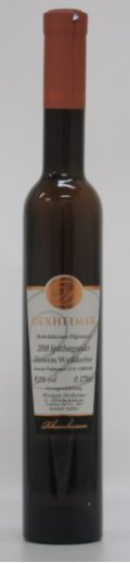 デックスハイマー　ビーベルンハイマー　ピルガーシュタイン　シュペートブルグンダー　アイスヴァイン　2018　375ml（白・甘）