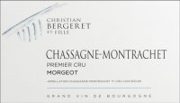 クリスティアン ベルジュレ シャサーニュモンラッシェブラン 1er モルジョ　2022（白）
