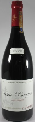 J.カシュー エ フィス ヴォーヌロマネ オ ゾルム 2022（赤）