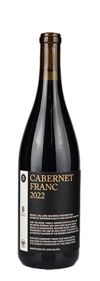 ベデル セラーズ  カベルネフラン ノースフォーク オブ ロングアイランド 2022　（赤）