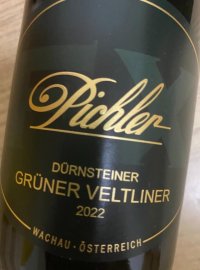 FX ピヒラー グリューナーフェルトリーナー デュルンシュタイナー 2022（白）在庫残り２本