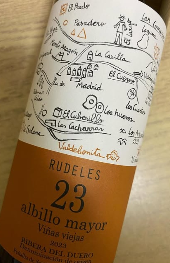 画像1: ルデレス ベインテ イ トレス アルビーリョ DOリベラ・デル・デュエロ 2022（白） (1)